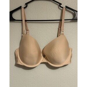 Victoria Secret Body By Victoria Perfect Shape Bra Size 34D Tan